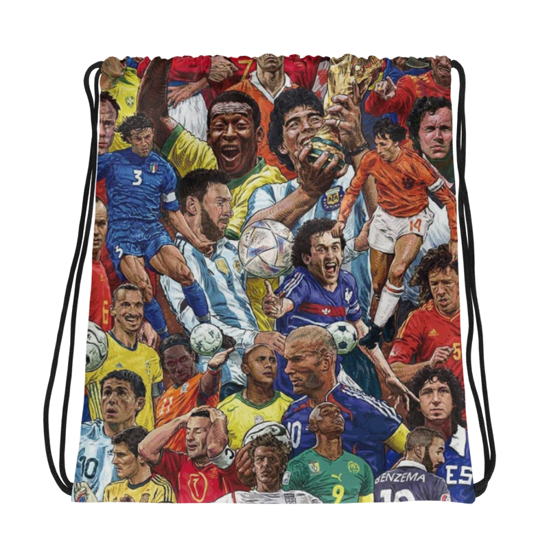 FOOTBALL LEGENDS Drawstring bag