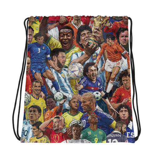 FOOTBALL LEGENDS Drawstring bag